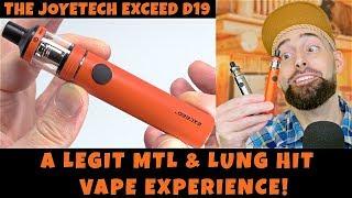 Vaping For Beginners! The Joyetech Exceed D19 Vape Starter Kit!