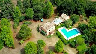 Villa Chamomile Corfu Poulades aerial video