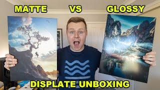 Matte vs Glossy Displate Medium Metal Poster Unboxing and Review