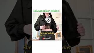 Jisoo wears a jacket on her top Because it was revealing!!Sub?#trending #blackpink #jisoo #shorts