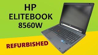 HP EliteBook 8560w Unboxing A- class Refurbished