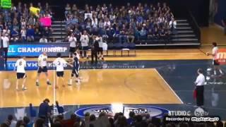 Yale vs UNC volleyball