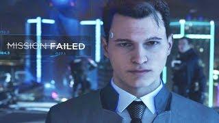 Connor Fails Every Mission - Detroit Become Human