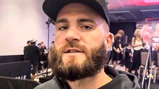 Caleb Plant REACTS to Edgar Berlanga CALLING HIM OUT after knocking out Gonzalez-Ortiz