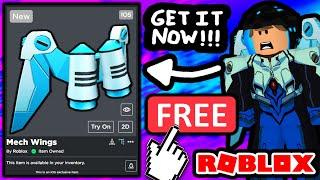 FREE ACCESSORY! HOW TO GET Mech Wings! GET ON IOS/PC/ANDROID! (ROBLOX)