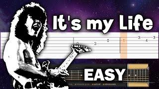 Bon Jovi - It's My Life - EASY Guitar tutorial (TAB)