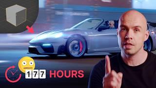 I Spent 177 Hours to Create a 23-Second Car Commercial