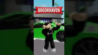 Brookhaven, but I can't touch the color green.. #roblox #shorts