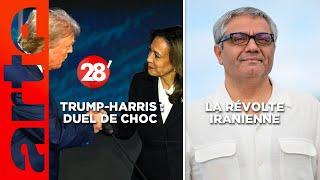 Mohammad Rasoulof / Trump-Harris : duel de choc | 28 minutes | ARTE