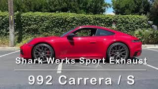 Sharkwerks Porsche 992 Race Exhaust (LOUD)