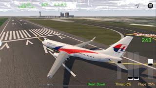 RC FS Advanced Real Flight Simulator GamePlay B737 MALAYSIA by ios Android 9/25/22 AIO EP119