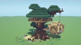 Minecraft Tutorial - How to Build a Tree House #31