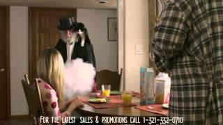 Clear wireless magician commercial