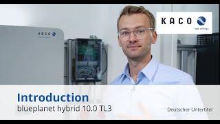 Introduction to the blueplanet hybrid 10.0 TL3  inverter