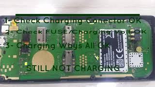 Nokia 216 rm 1187 not charging solution only 1 jumper 1000% ok #notcharging #nokiachargingsolution