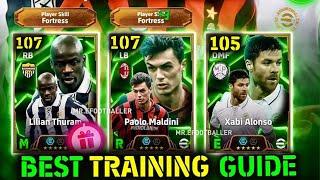 Maldini/ Lilian Thuram/Alonso BEST training guide efootball |efootball 2025