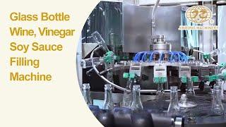 Glass Bottle Wine, Vinegar, Soy Sauce Filling Machine, Glass Bottle Filling Line - Jinrong Machinery