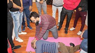 CPR training at Fitness Cravers Academy, New Delhi