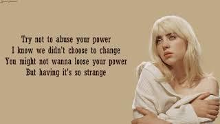 Billie Eilish - Your Power | Lyrics