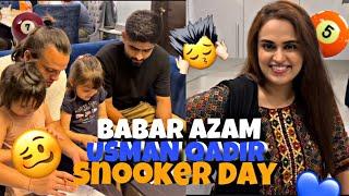 Babar Azam vs Usman Qadir: Snooker, Music, and Laughter | Colouring Challenge | Sobia Usman Vlogs