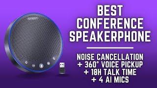 Best Conference Speakerphone for Home Office | EMEET OfficeCore M3 Wireless Speakerphone Review