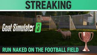 Goat Simulator 3 - Streaking  Trophy / Achievement Guide (Run naked on the football field)