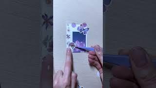 ASMR Mini Journal  Оформление мини блокнота #shorts