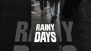 How to Blend Text into Any Background in Photoshop | Rainy Street Effect #designtutorial #ytshorts