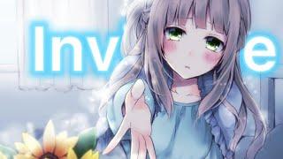 Anna Clendening- Invisible [NIGHTCORE] (Lyrics)