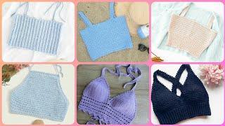 Gorgeous And Fabulous Crochet Crop top Patterns And Ideas For Ladies