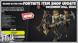 *NEW* GILDED PACK & LAMBORGHINI! Fortnite Item Shop [December 23rd, 2023] (Fortnite Battle Royale)