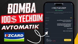 YANGI LOYIHADAN - 100$ ISHLADIM | Internetda oson va avtomatik pul ishladim Telefonda Sarmoyasiz pul