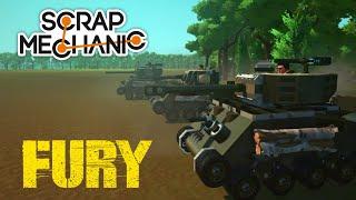 FURY - Бой с Тигром - Scrap Mechanic Фильм