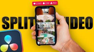 Best Viral Split Screen Effect in Davinci Resolve