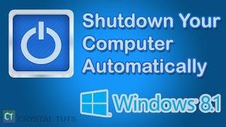 How To Make Computer Shutdown Automatically in Windows 8.1 [No Software Needed]