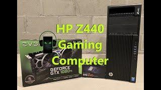 HP Z440 Gaming Computer (GTX 1080 Ti and NVME.2 Install)