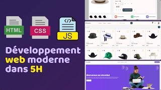 Cours complet sur le développement Web moderne pour débutant (html,css,javascript) | tuto français