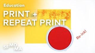 Print, Repeat Print: An Art Project Inspired by Andy Warhol | SFMOMA