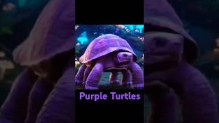 Are Purple Turtles Real?  #shorts #turtle (Made with: #DreamScreenAI & #CapCut)