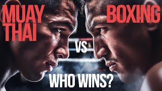Boxer vs Muay Thai Fighter Who Wins This Epic Battle? #boxing #muaythai #fightanalysis #Martialarts
