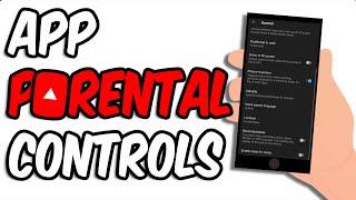 How to Setup Youtube PARENTAL CONTROLS on Youtube App - Fast!