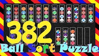 Ball Sort Puzzle Level 382 No Extra TubesGame Walkthrough