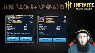 Got all the Gearpacks! Lets Upgrade! - Infinite Magicraid