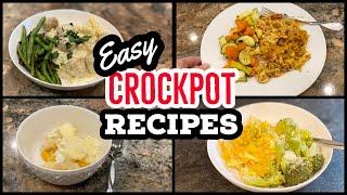 EASY FAMILY SLOW COOKER MEALS // LAZY DAY COOKING CLUB