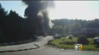 Unity Township Maintenance Garage Destroyed In Fire, 3 Firefighters Injured