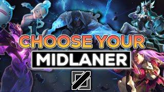 What midlane champion should YOU play? Midlane Tierlist