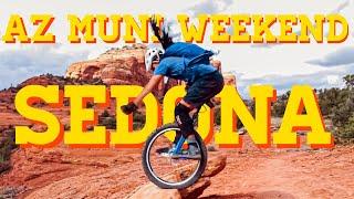 Arizona Muni Weekend 2021 Pt. 1 | Mountain Unicycling Sedona, AZ