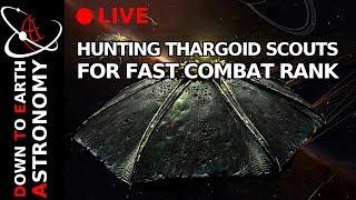 Killing Thargoid scouts for combat rank with Down To Earth Astronomy