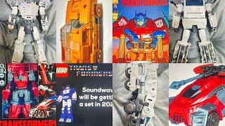 Transformers age of primes prima red alert leaked. Lego soundwave revealed? Wfc & Battersea updates