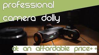 Professional camera dolly on a budget. (Neewer 3 wheel camera dolly review)